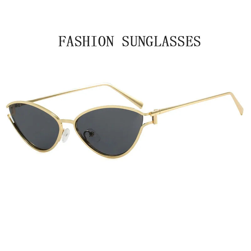 Women’s Cat Eye Vintage Trendy Luxury Vacation Sunglasses Eyewear