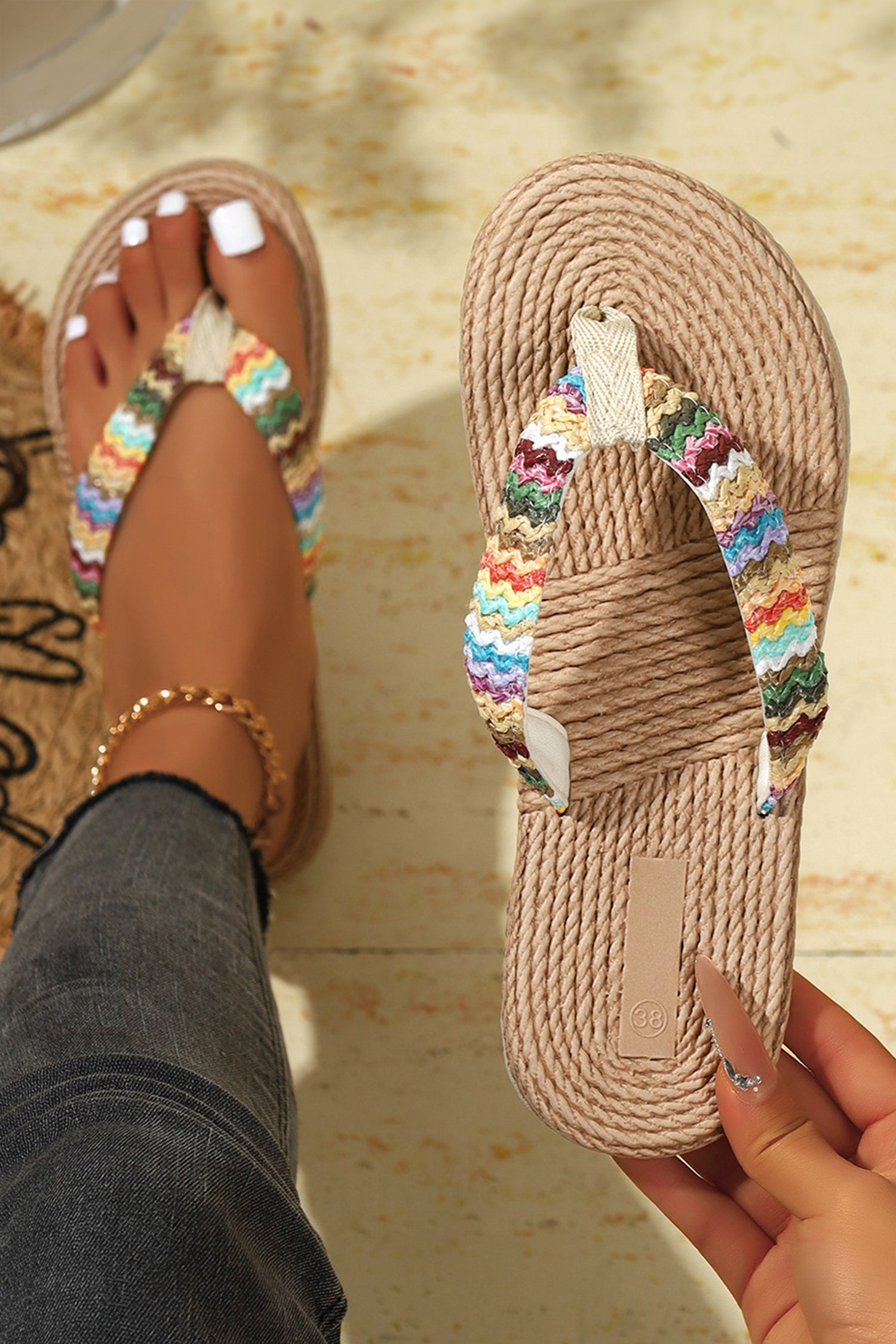 Gracelyn Strap Flip Flops