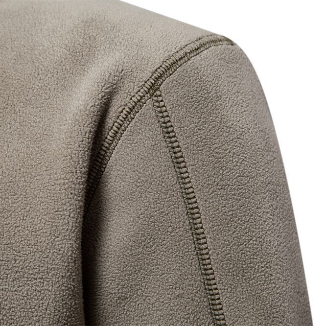 Men’s Fleece Stand-Collar Zipper Casual Winter Pullover Sweatshirt Top