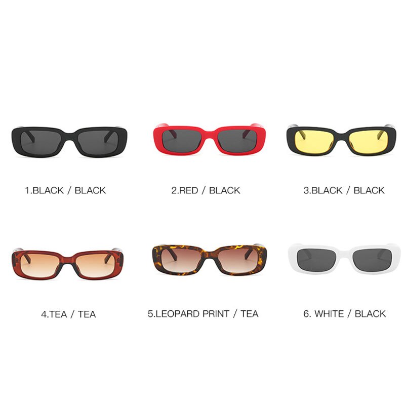 Women’s Small Frame Square Olive Green Trendy Sunglasses Eyewear