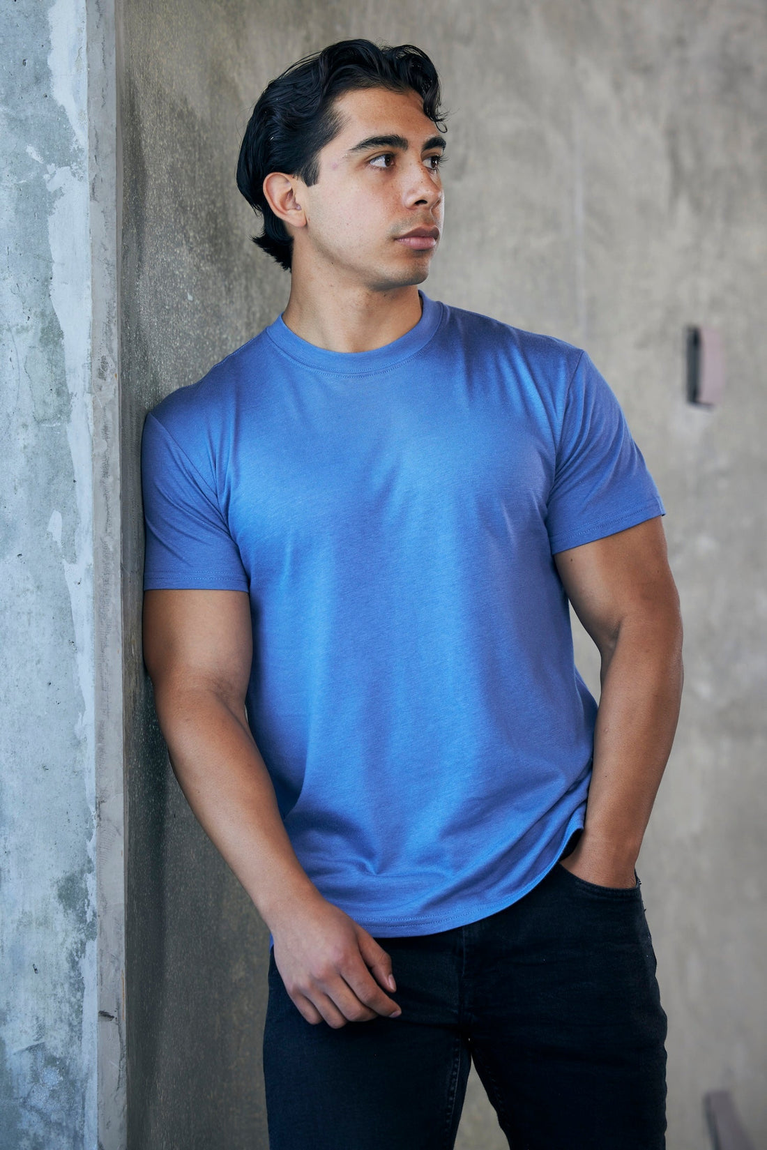 Men’s Bamboo Organic Cotton Classic Short Sleeve Casual T-Shirt
