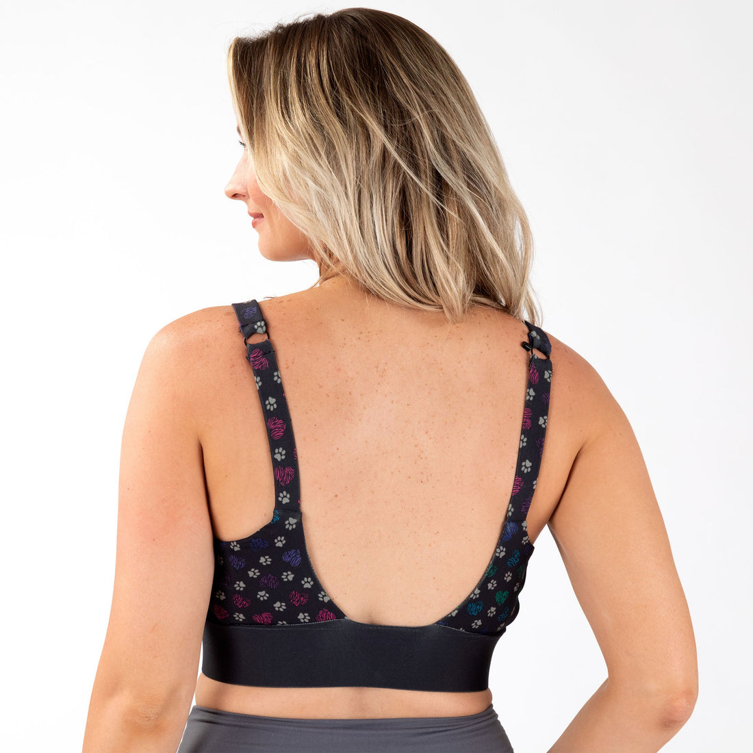 Zip Front Sports Bra