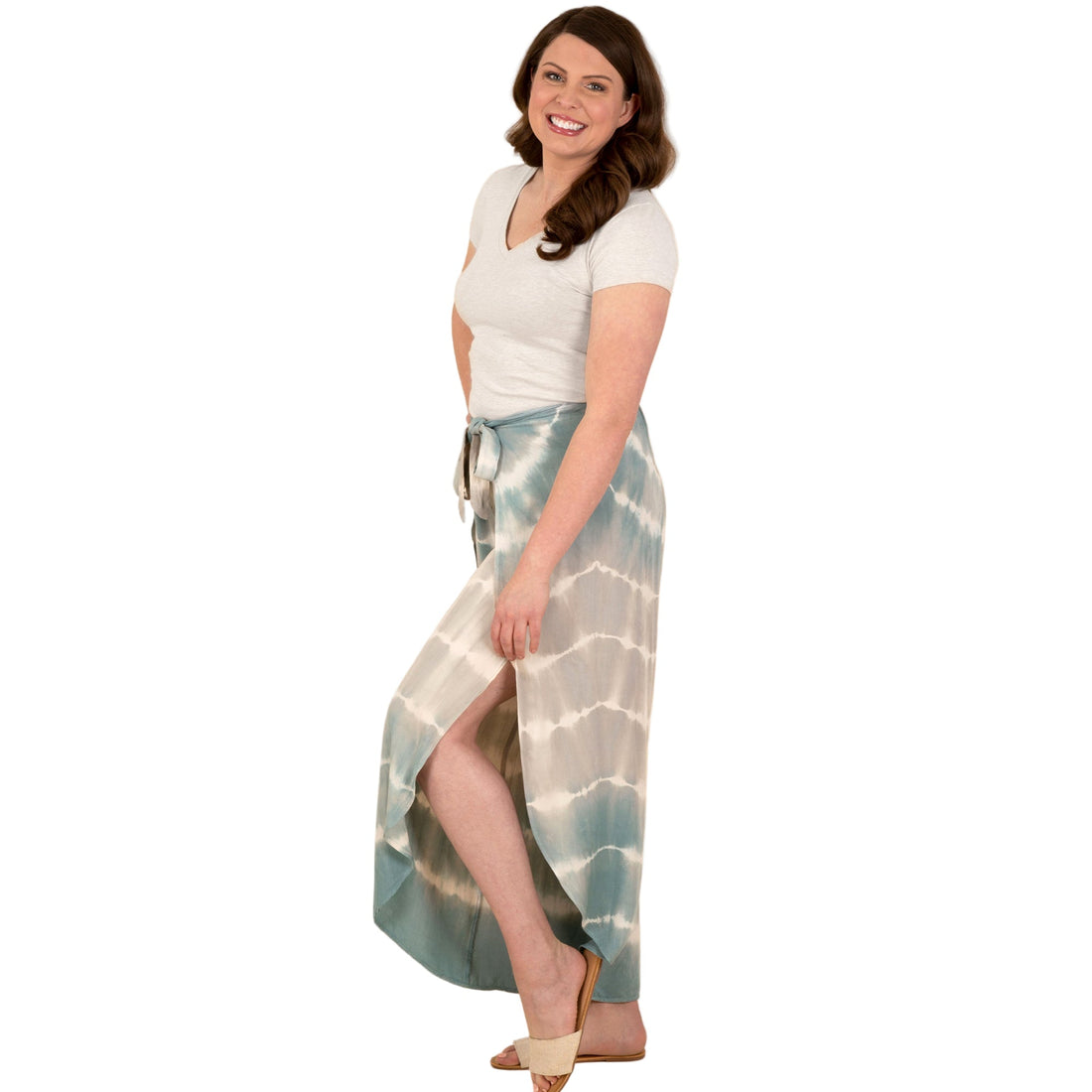 Tie-Dye Wrap Pants