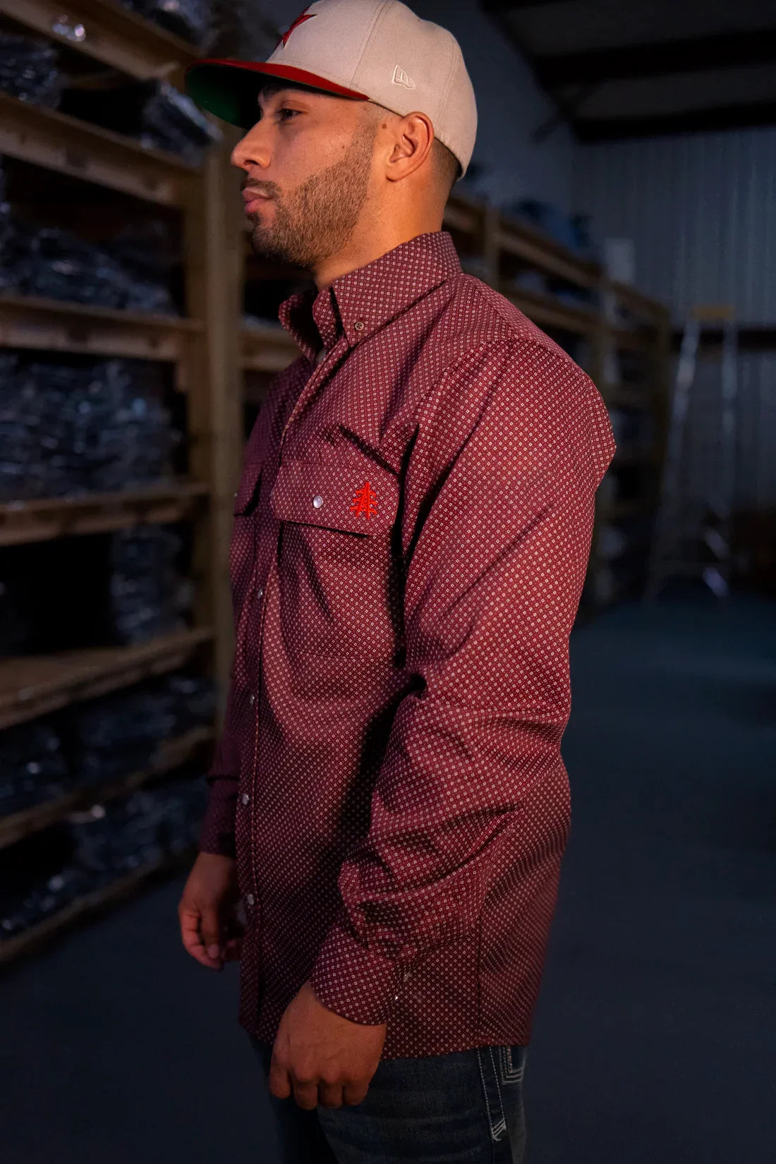 FR Pearl Snap Work Shirt - Rustline