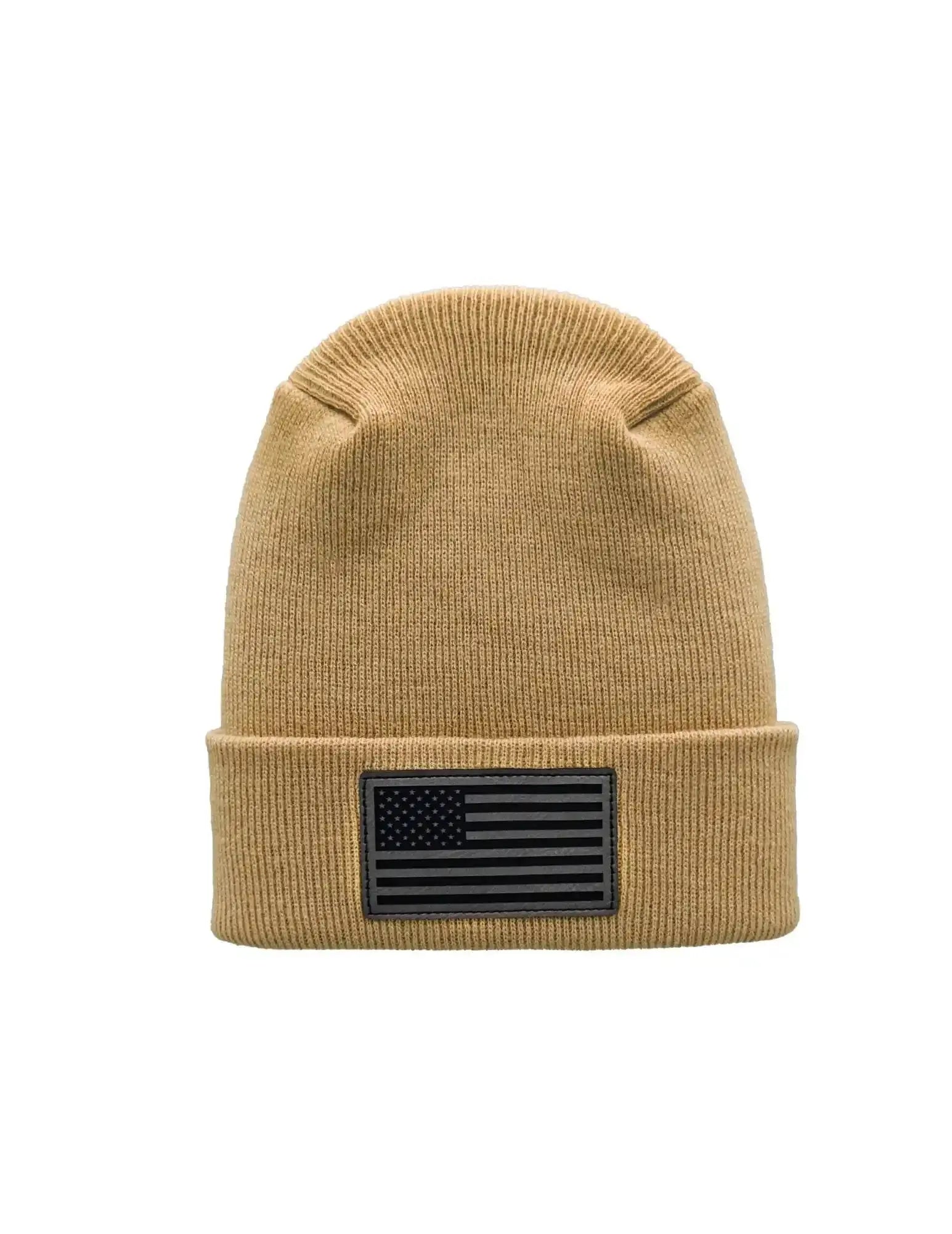 Patented H Stitch Beanie, American Flag Beanie
