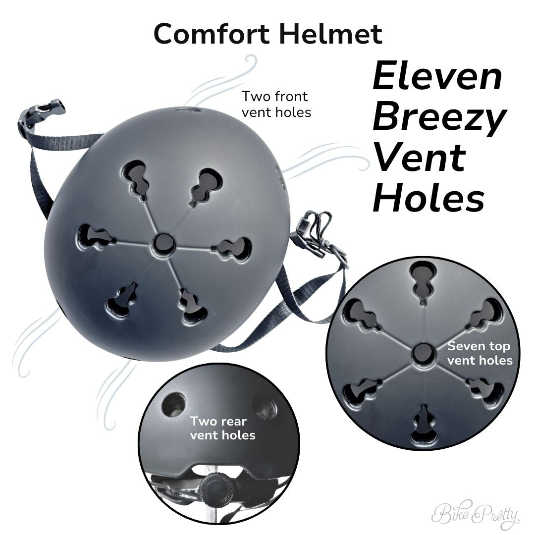 Straw Hat Bike Helmet - Comfort