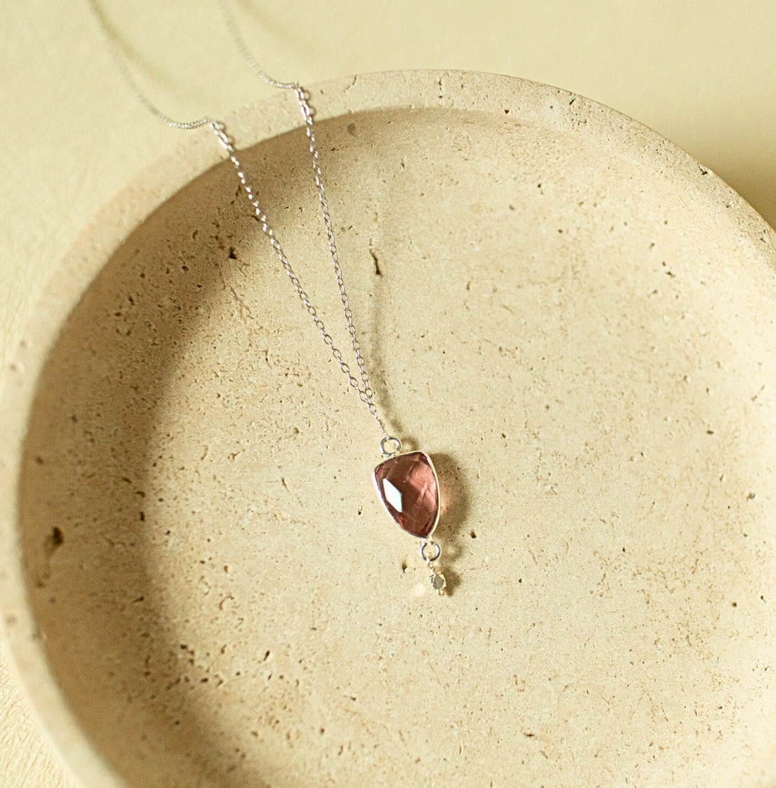 Rhodolite Garnet Silver Isla Collection