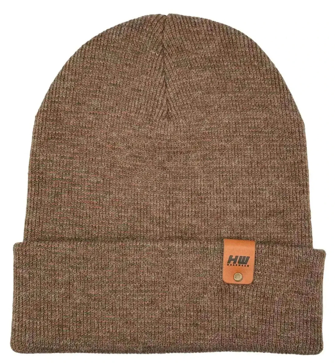 Classic Fusion Cuffed Beanie, Burgundy and Green