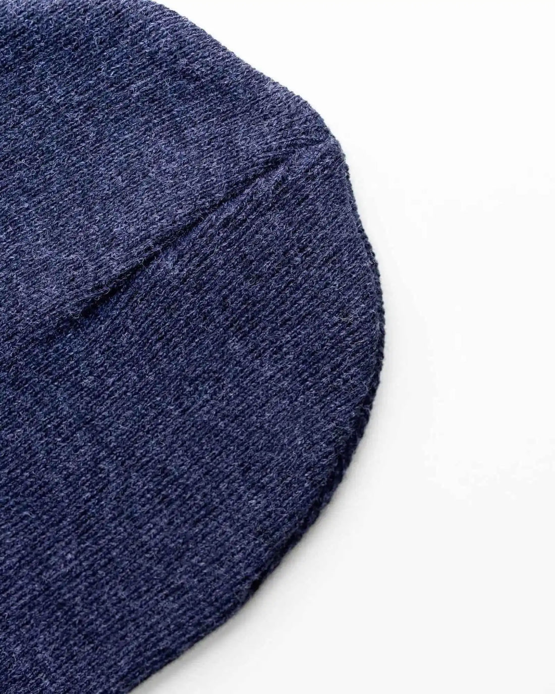 Classic Silent Cuffed Beanie, Denim Blue