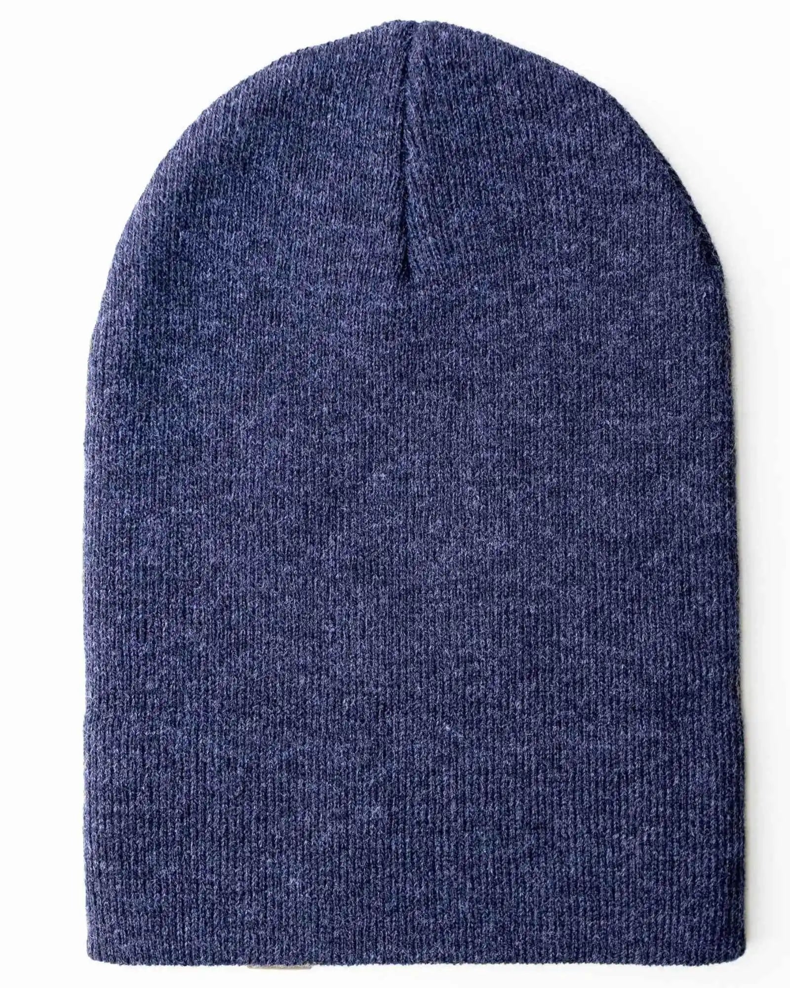 Classic Silent Cuffed Beanie, Denim Blue