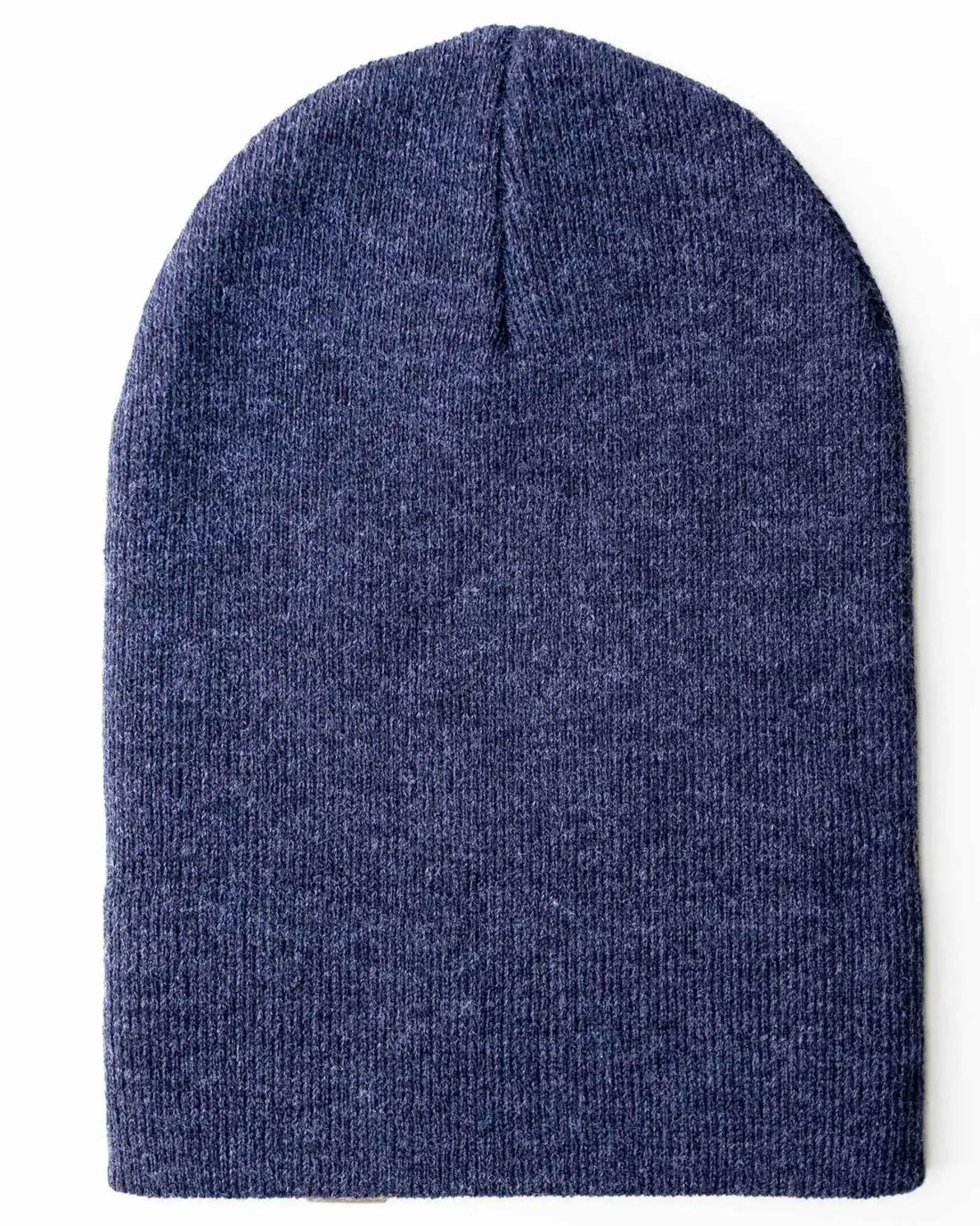 Classic Silent Cuffed Beanie, Denim Blue