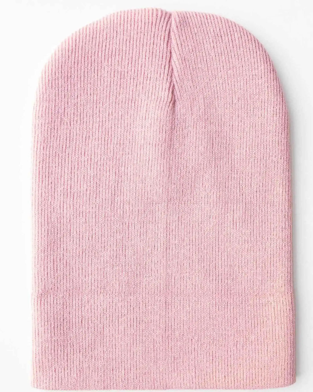 Classic Silent Cuffed Beanie, Pearl Pink