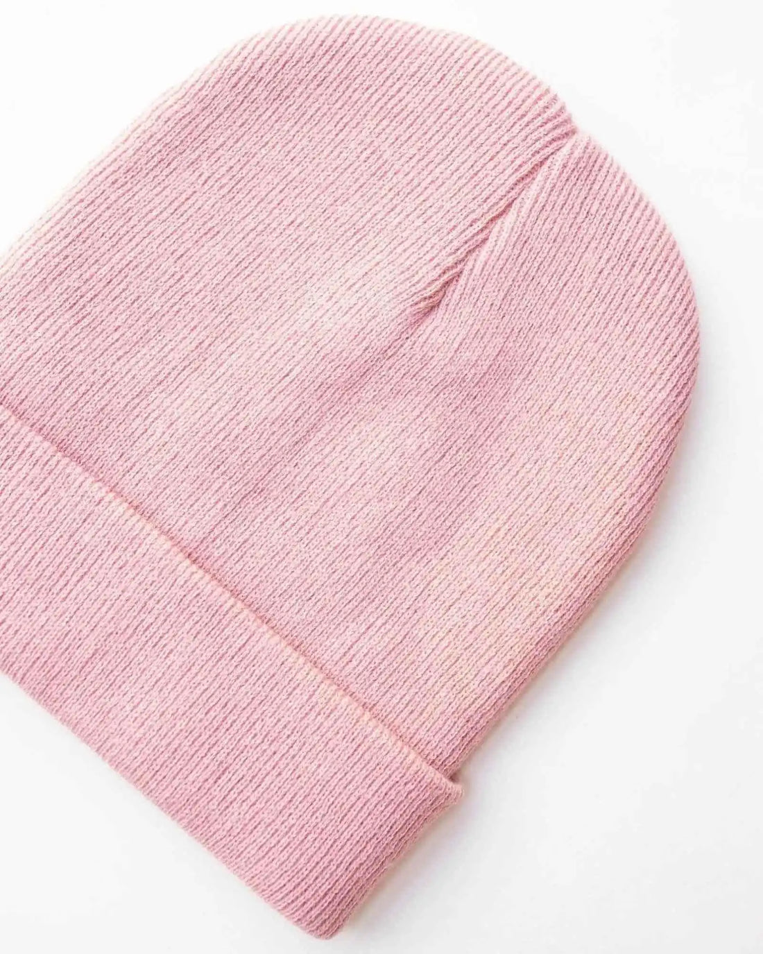 Classic Silent Cuffed Beanie, Pearl Pink