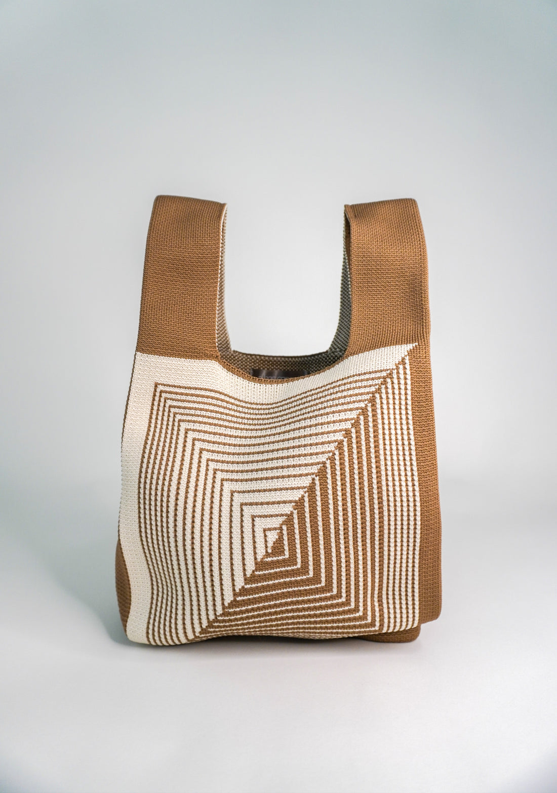 Labyrinth Beige Handbag