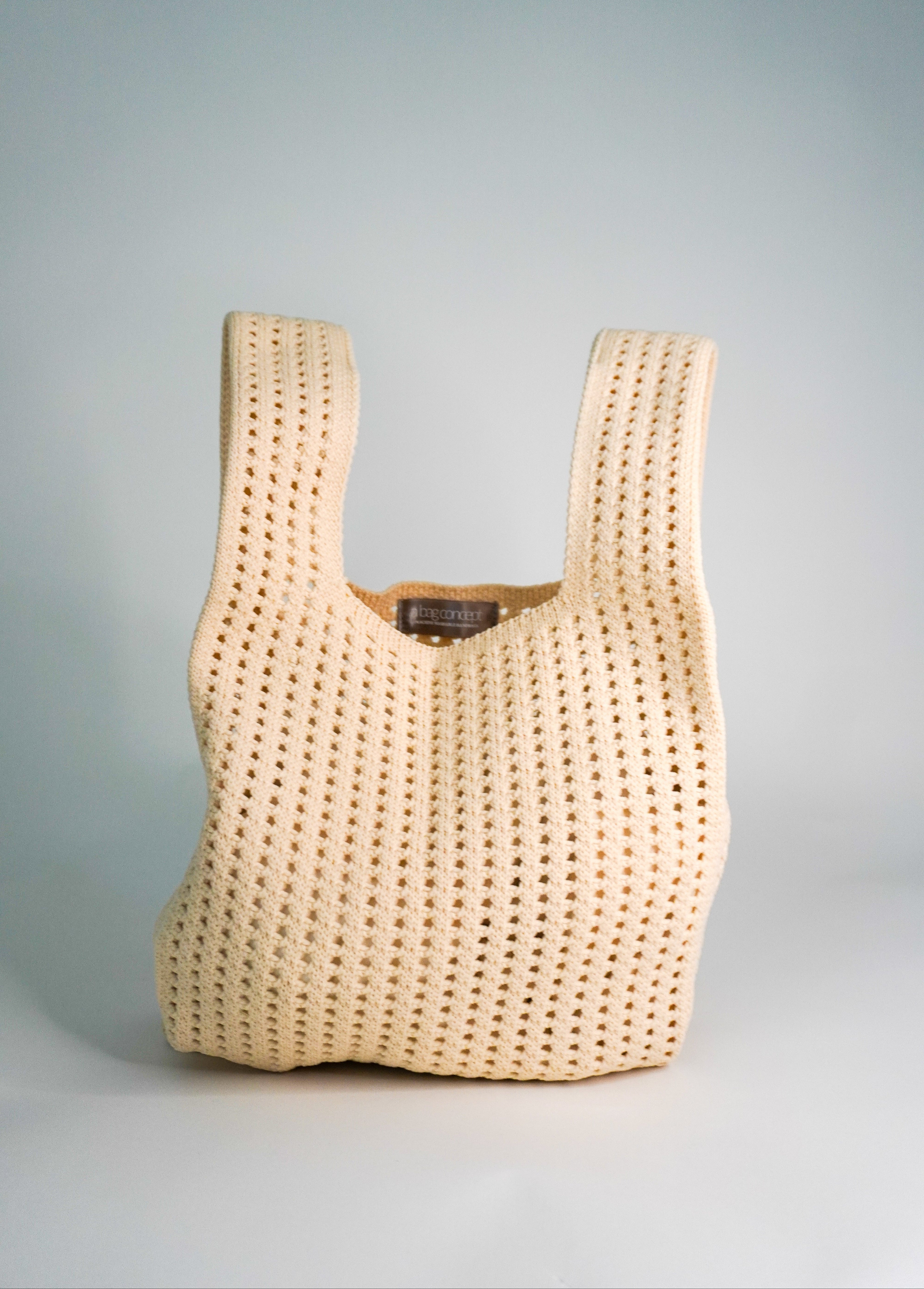 Oat Crochet Handbag