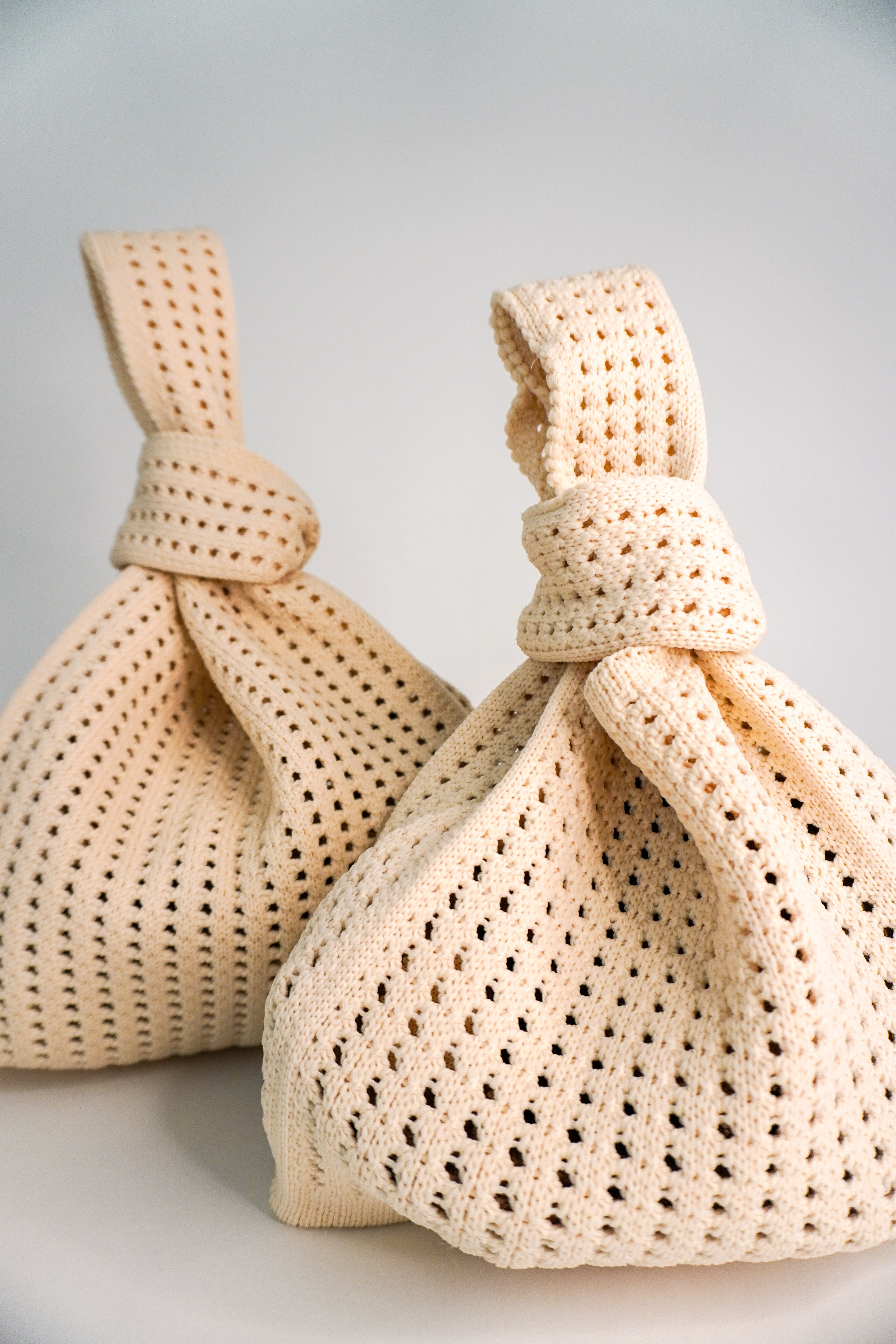 Oat Crochet Handbag
