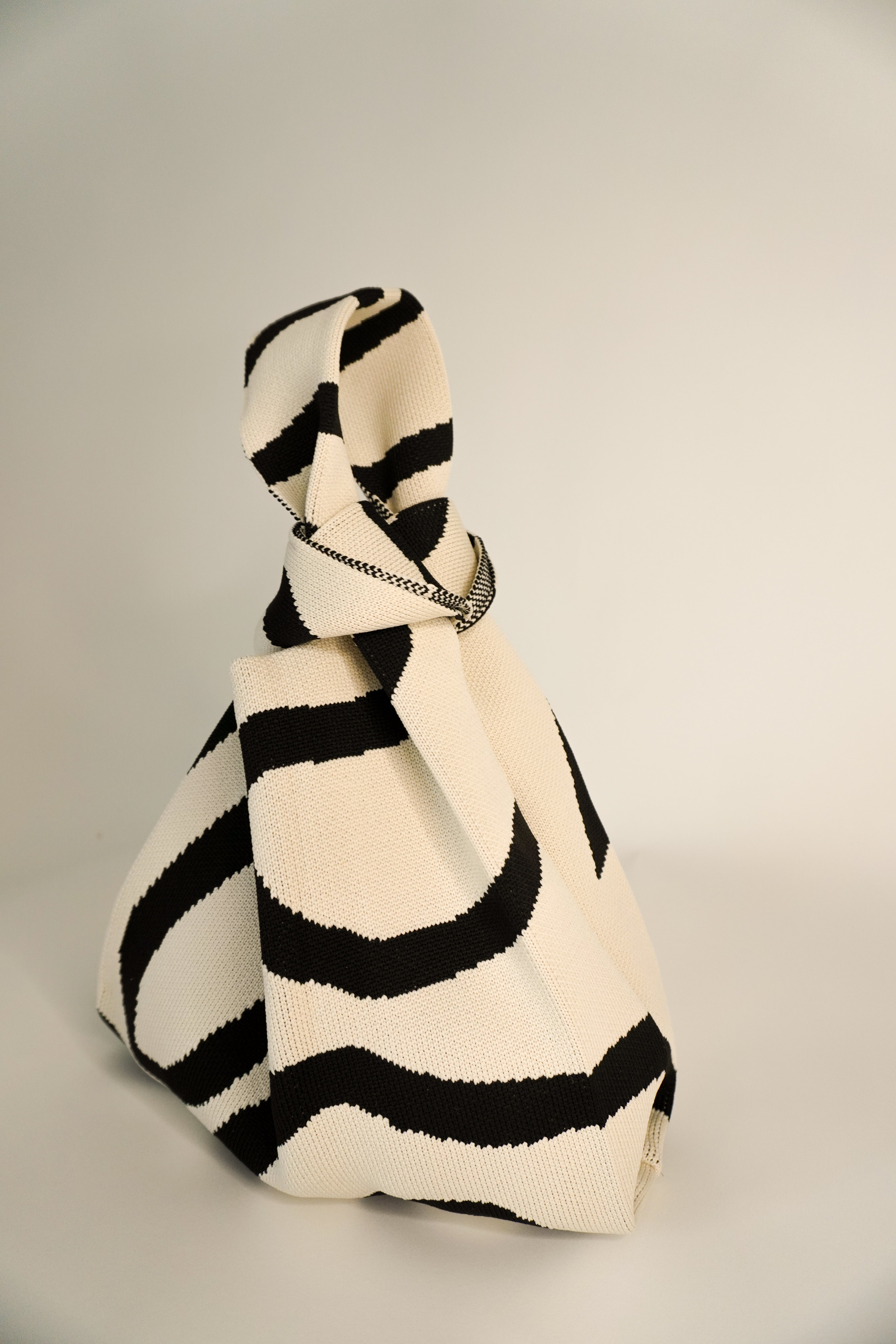 Meander Black Handbag