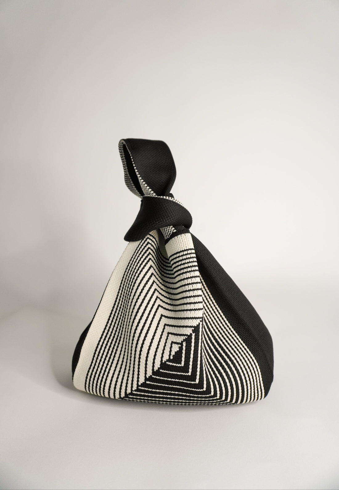Labyrinth Black Handbag