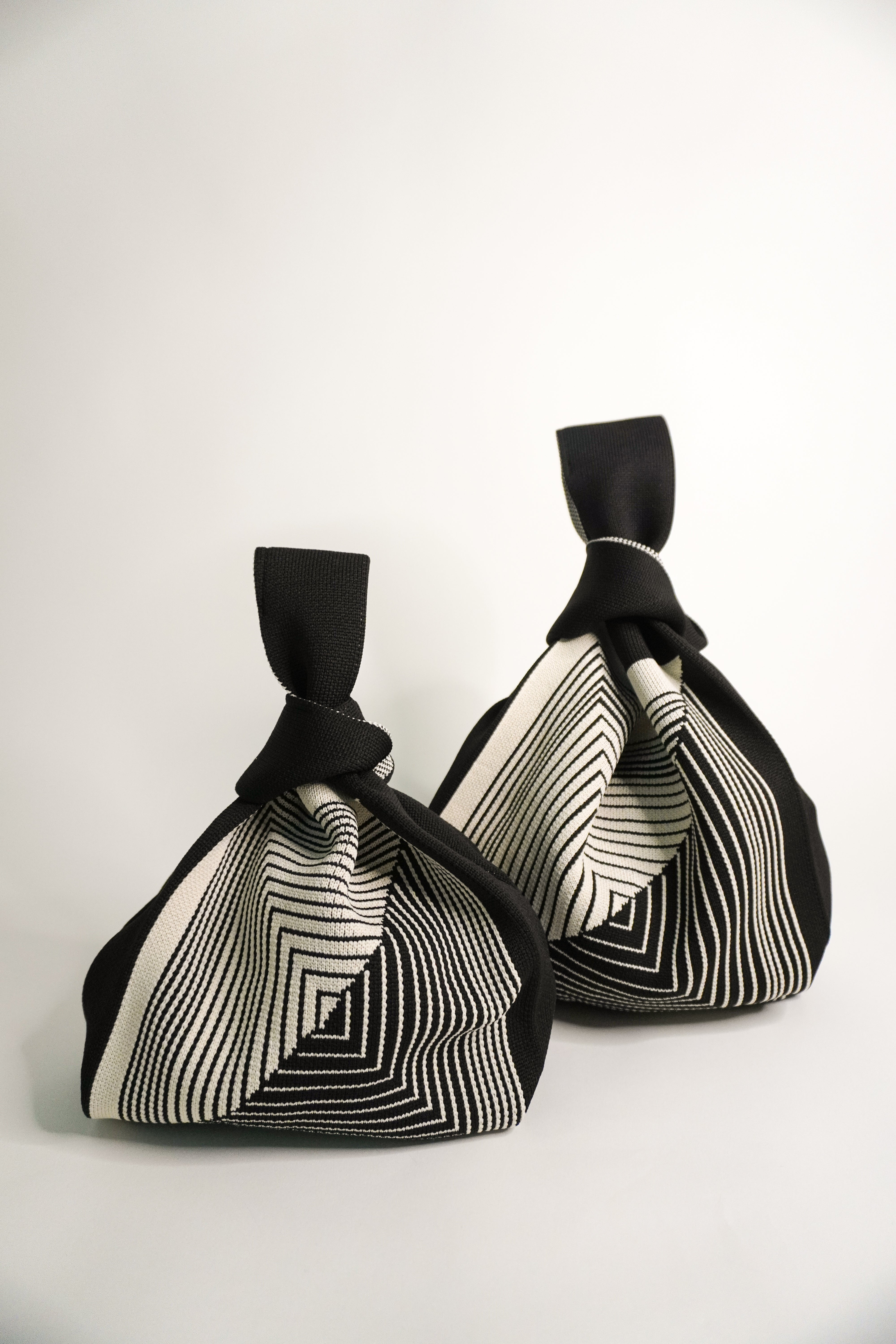 Labyrinth Black Handbag