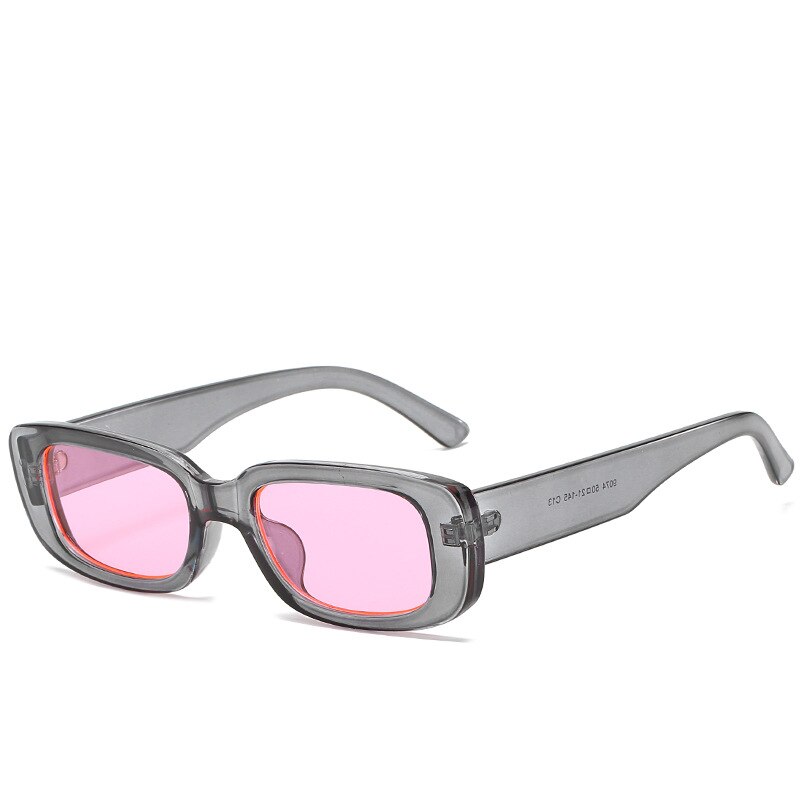 Women’s Small Frame Square Olive Green Trendy Sunglasses Eyewear