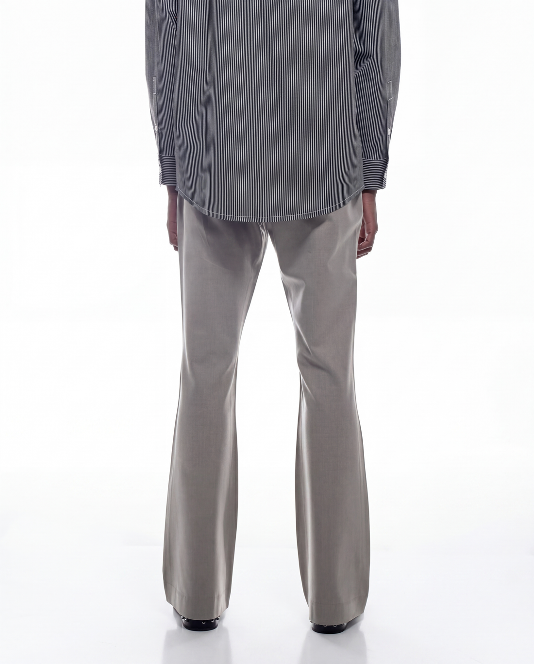 Flare Pants - Gray