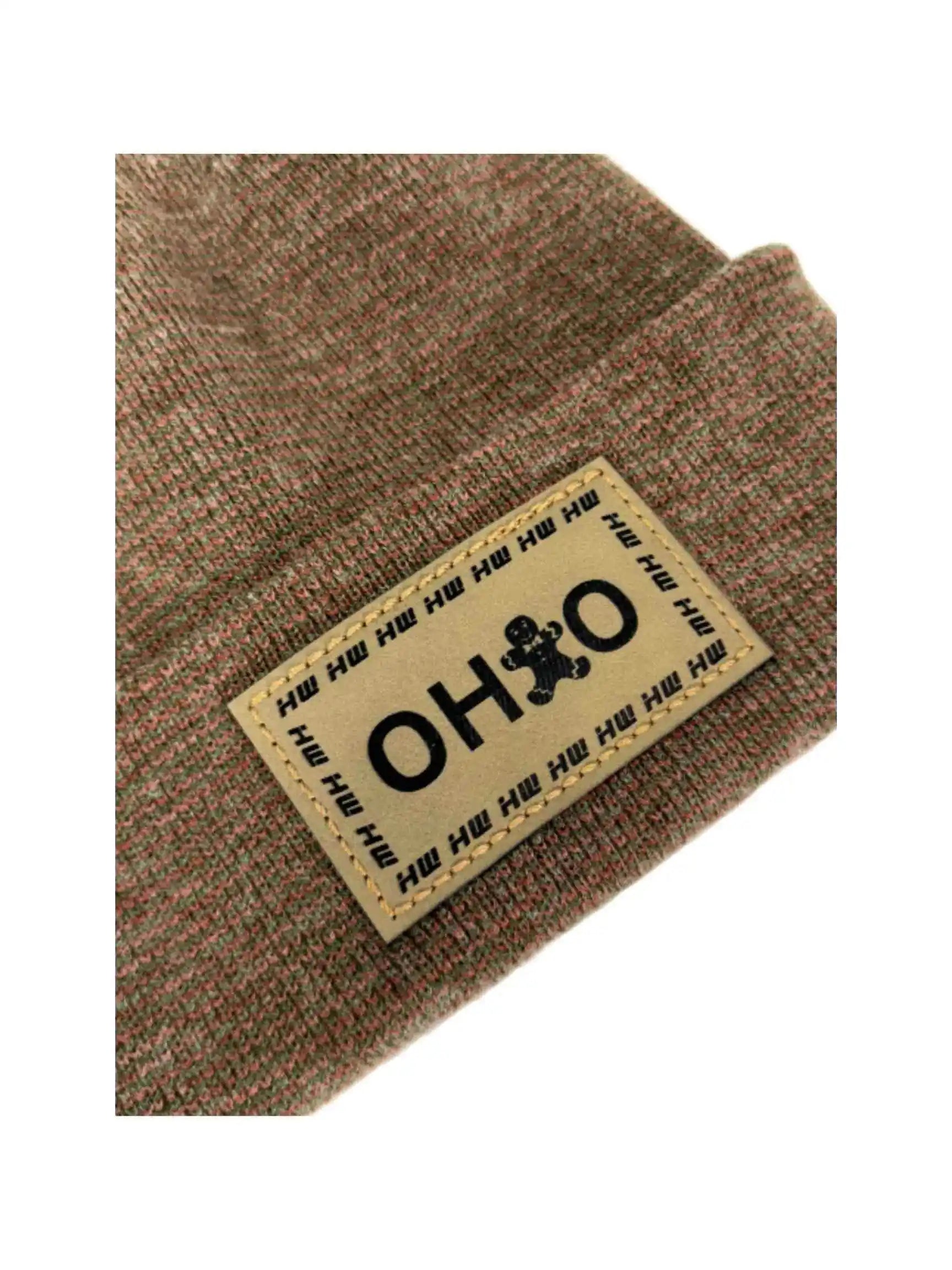 H Stitch Beanie, Ohio Cookie Knit Hat