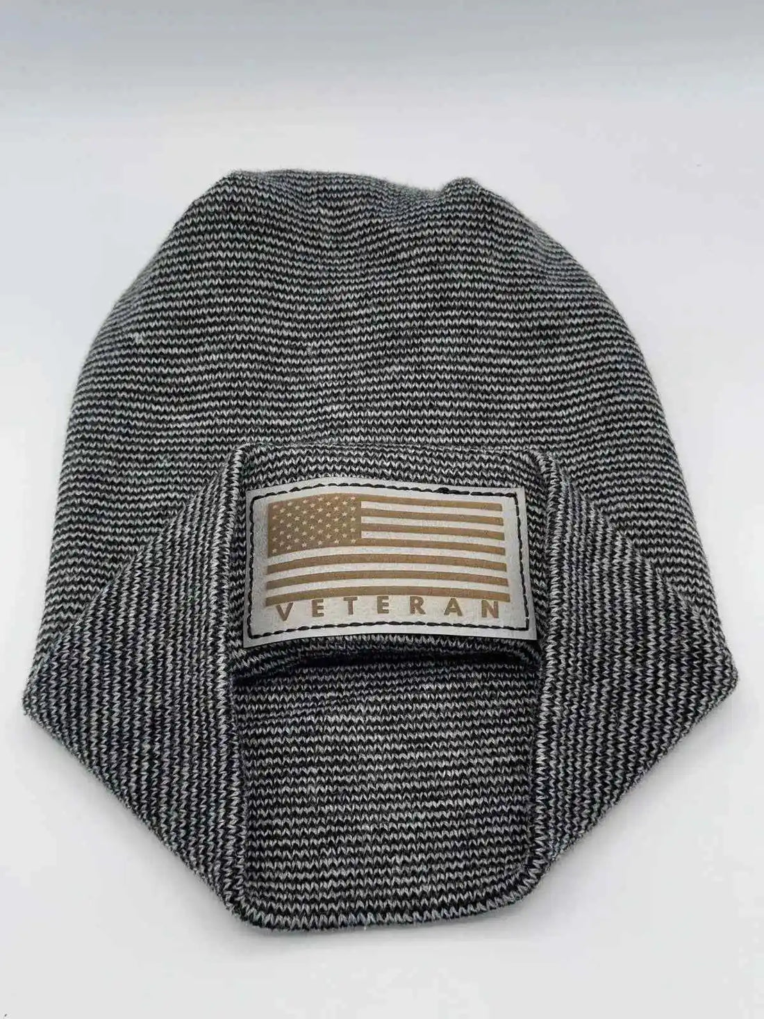 H Stitch Cuffed Beanie, Veterans Collection