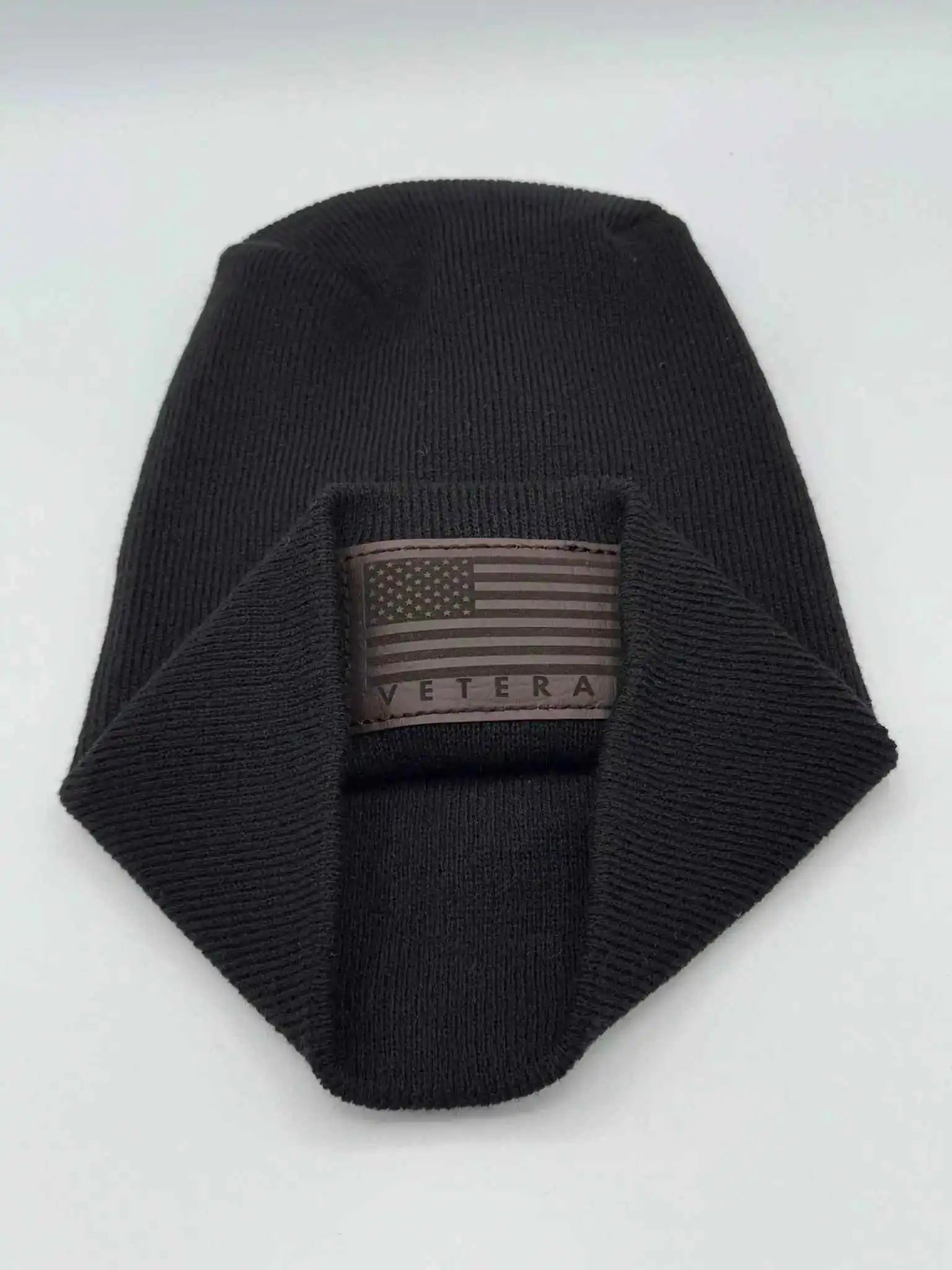 H Stitch Cuffed Beanie, Veterans Collection