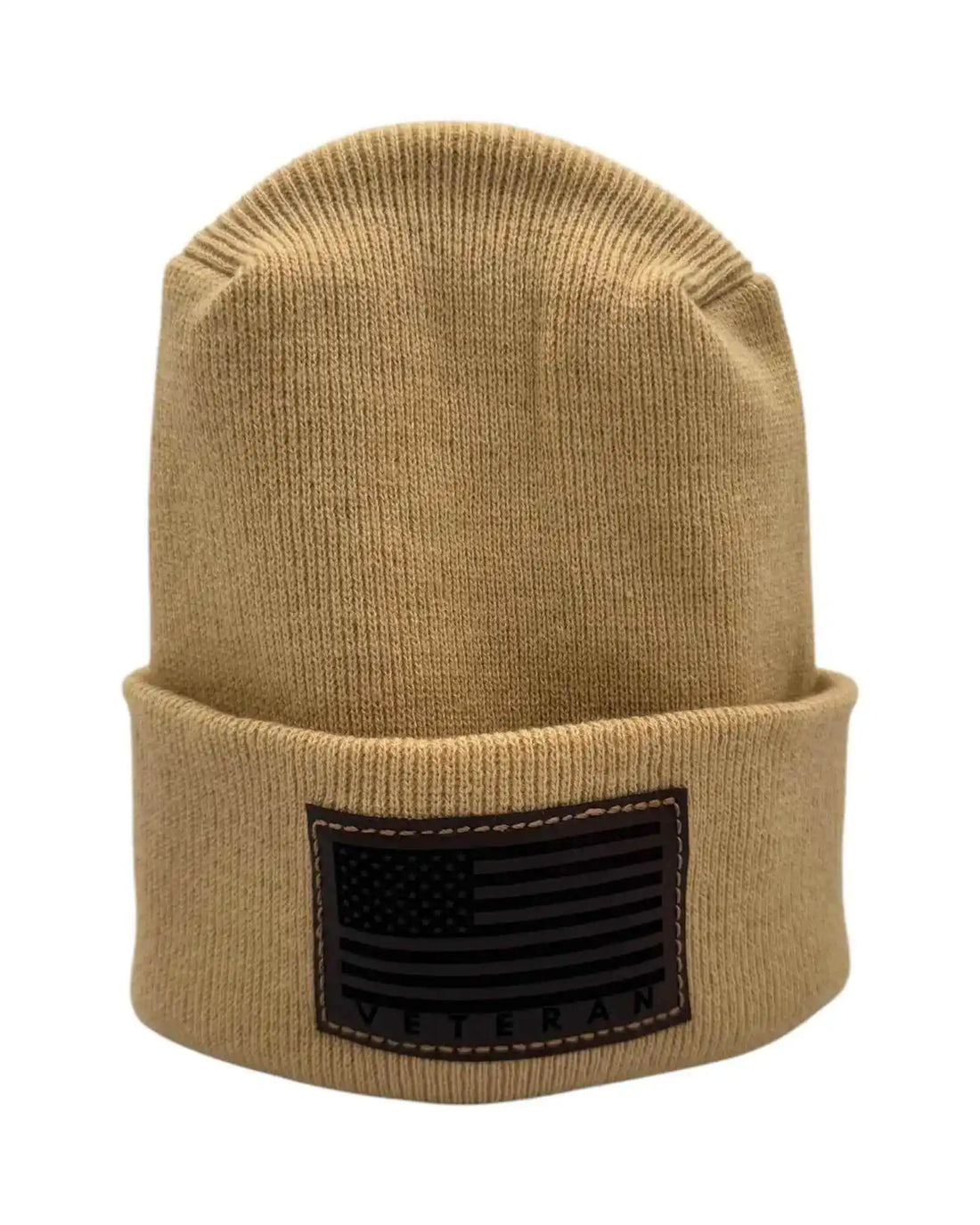 H Stitch Cuffed Beanie, Veterans Collection