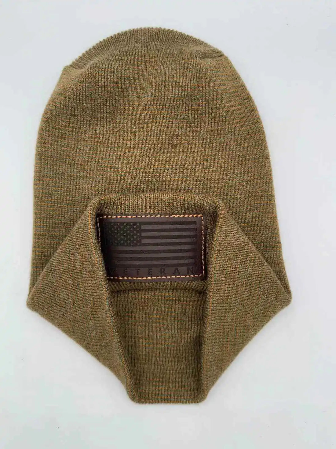 H Stitch Cuffed Beanie, Veterans Collection