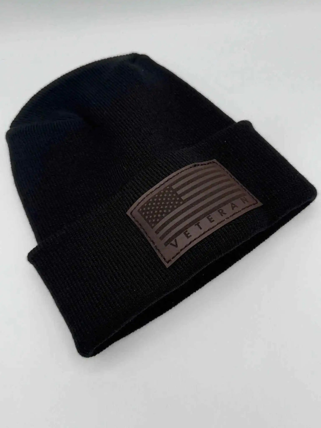 H Stitch Cuffed Beanie, Veterans Collection