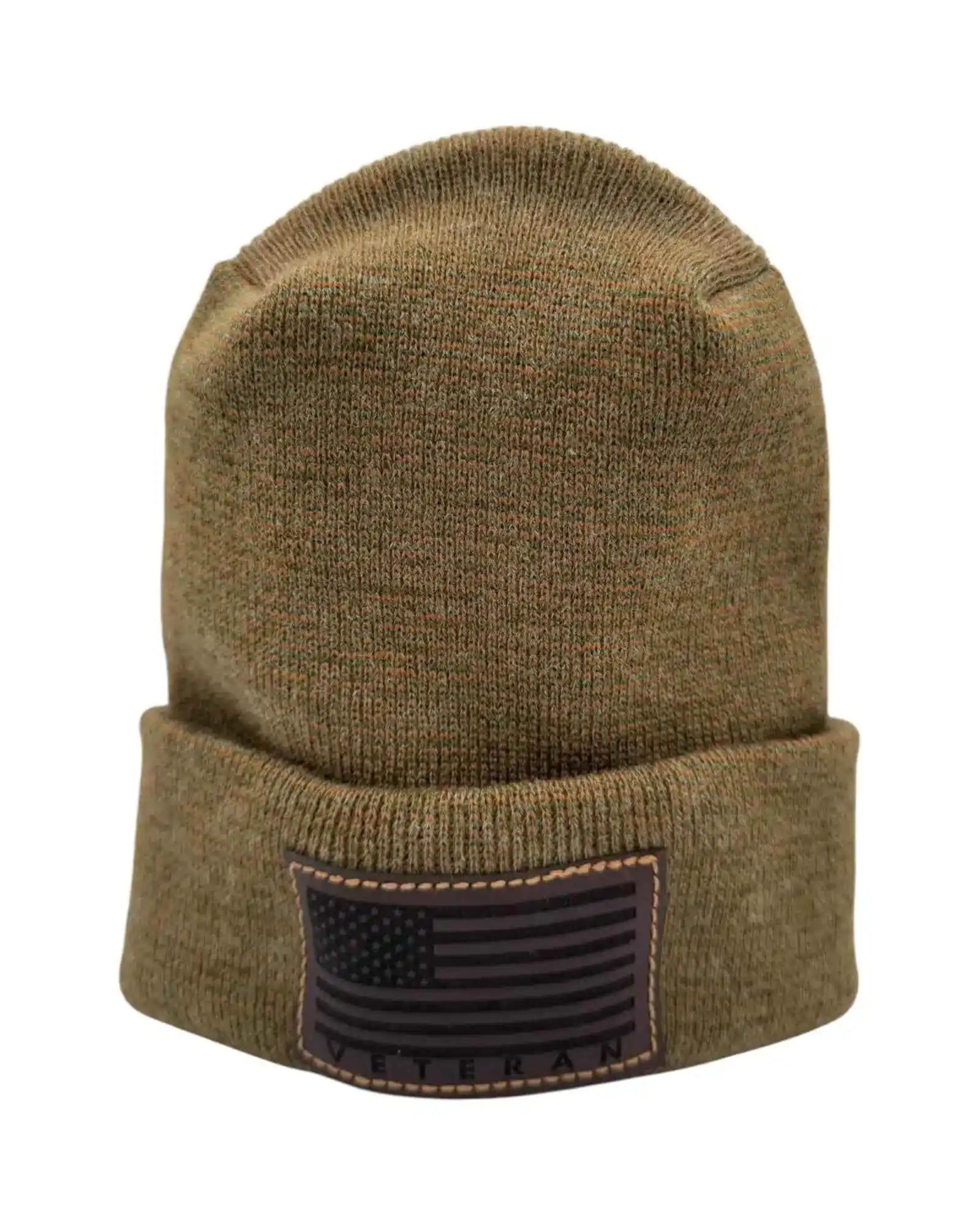 H Stitch Cuffed Beanie, Veterans Collection