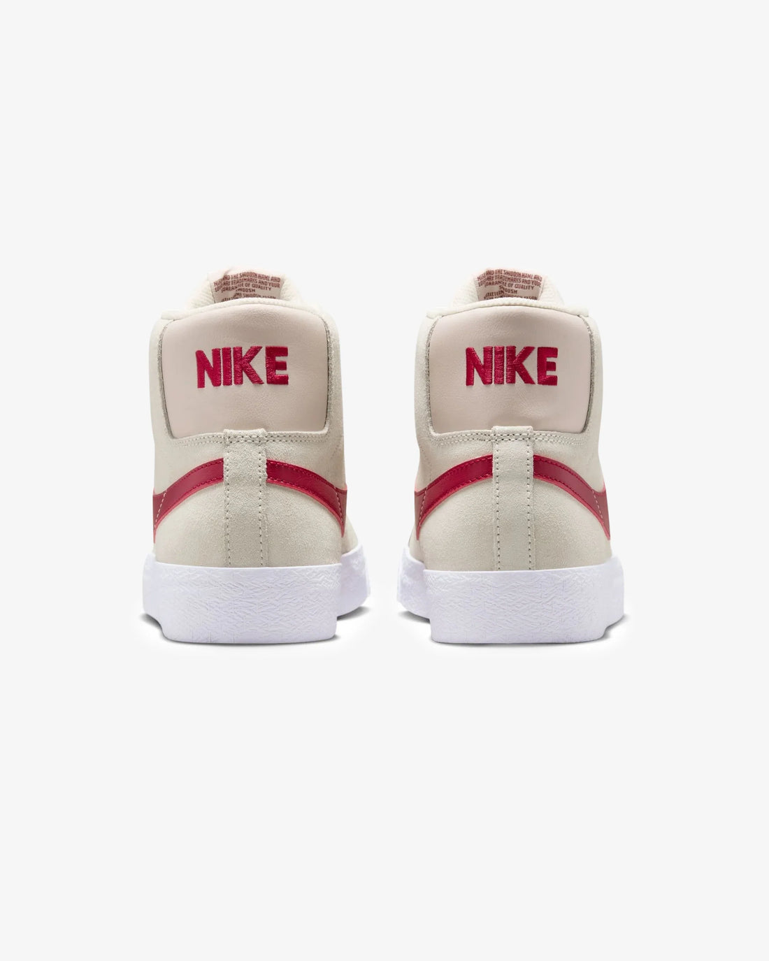 NIKE SB ZOOM BLAZER MID - PALEIVORY/ NOBLERED