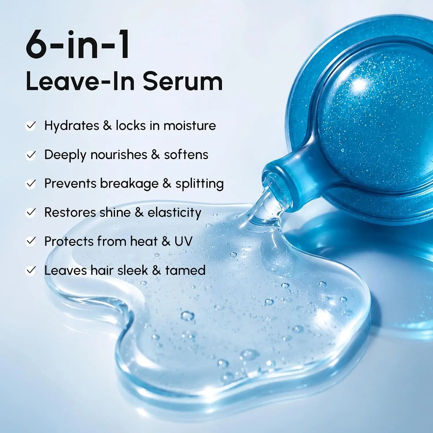 Keratin Oil Capsules for Frizz Control