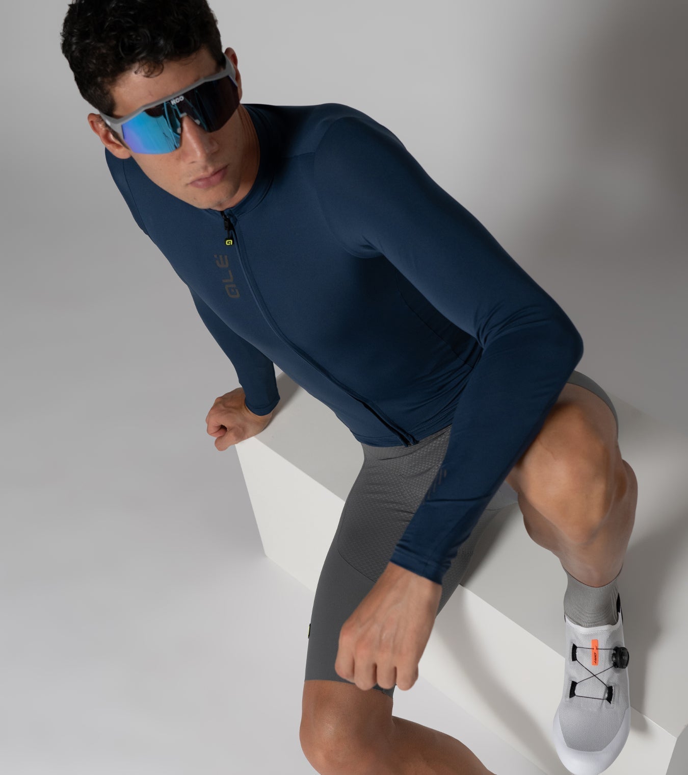 Men's Color Block Long Sleeve Jersey