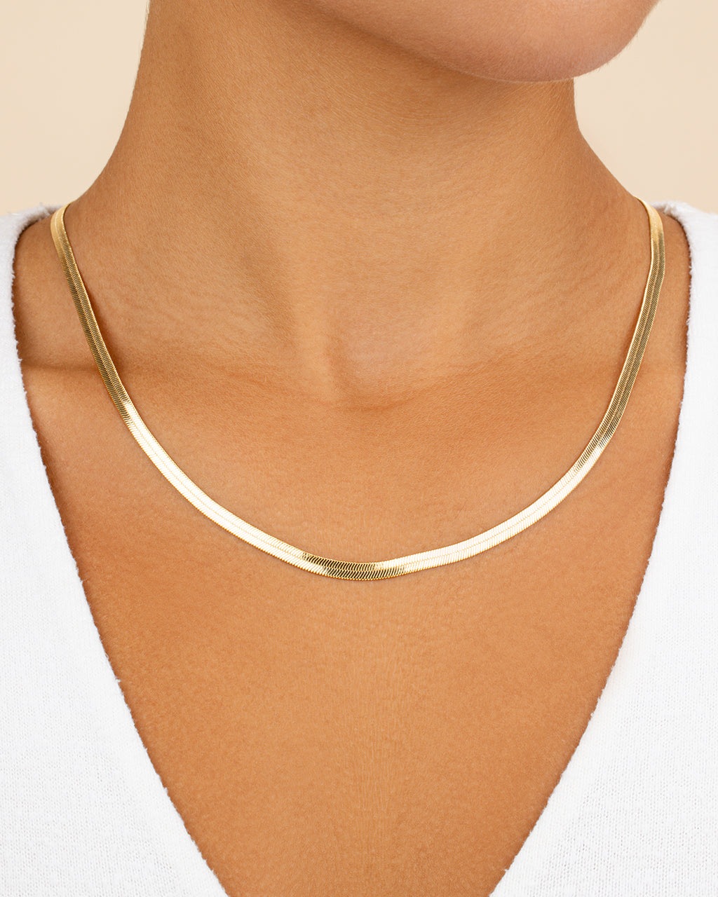 Herringbone Chain Necklace