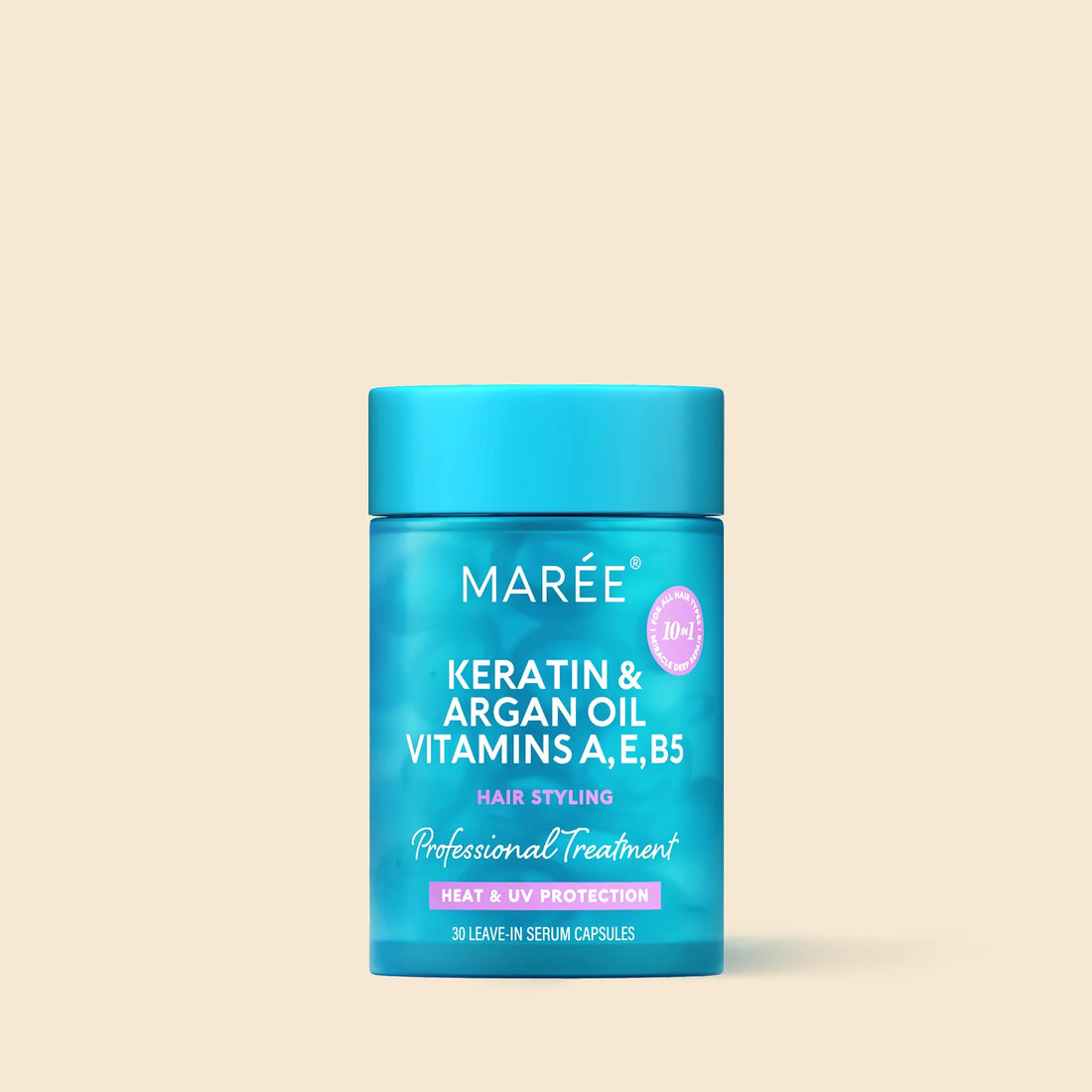 Keratin Oil Capsules for Frizz Control