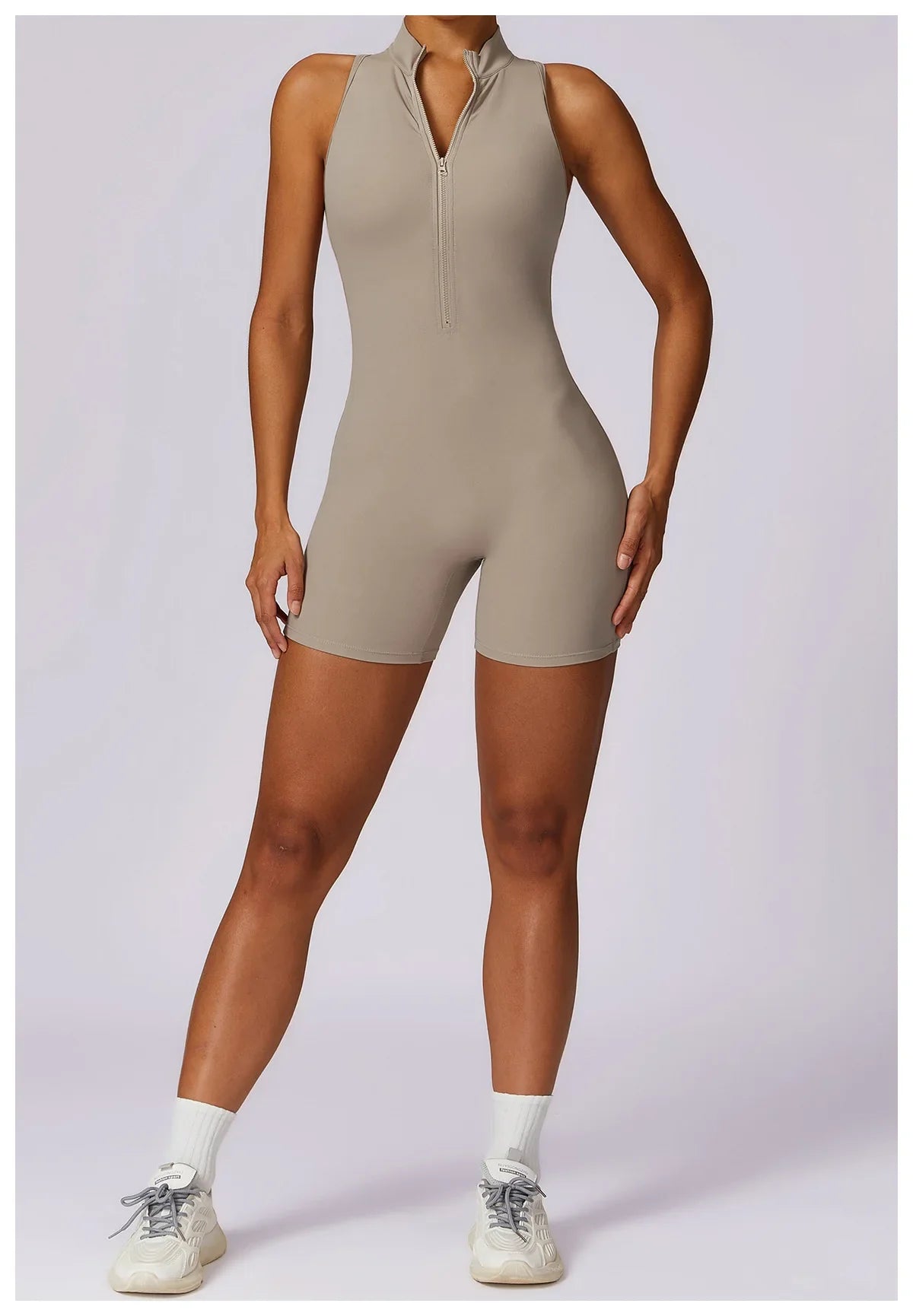 Women Jumpsuit Sleeveless Slim Activewear
