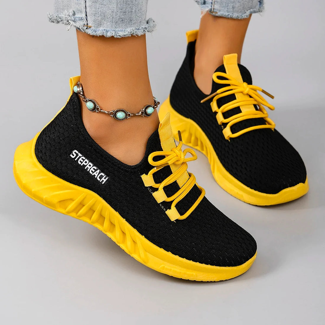 Women's Summer Breathable Mesh Flat Shoes, Women's Shoes, Casual Sneakers Shoes, Clearance Free Shipping