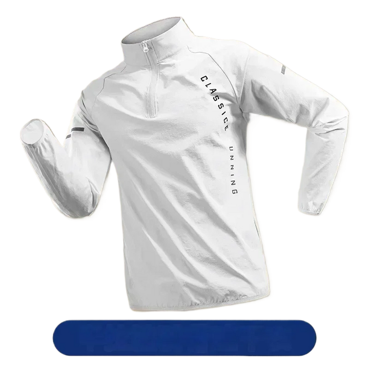 Men Running Jackets Gym Zipper Hooded Sport Jacke Jogging Training Fitness Sweatshirt Casual Running Sportswear