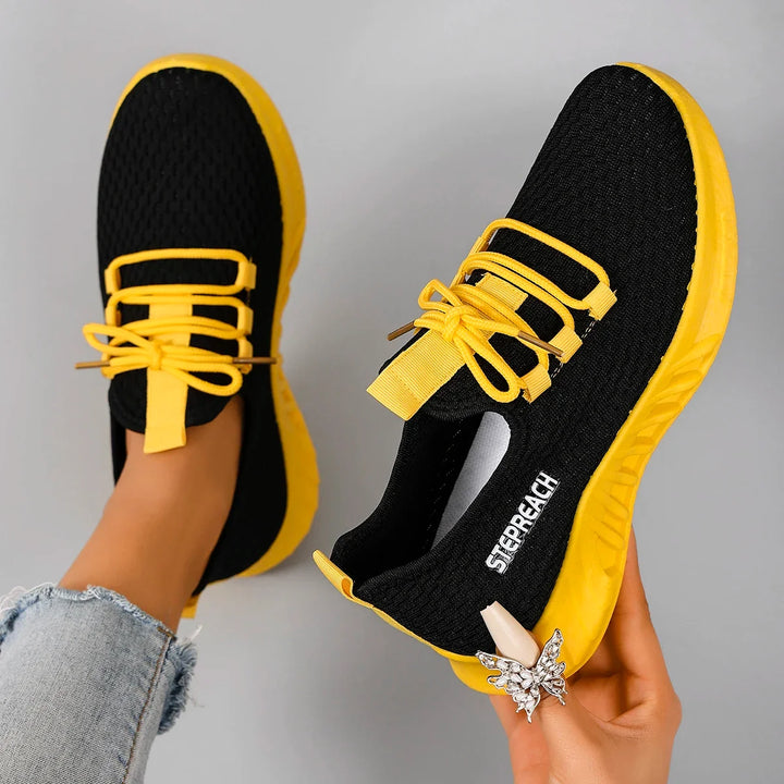 Women's Summer Breathable Mesh Flat Shoes, Women's Shoes, Casual Sneakers Shoes, Clearance Free Shipping