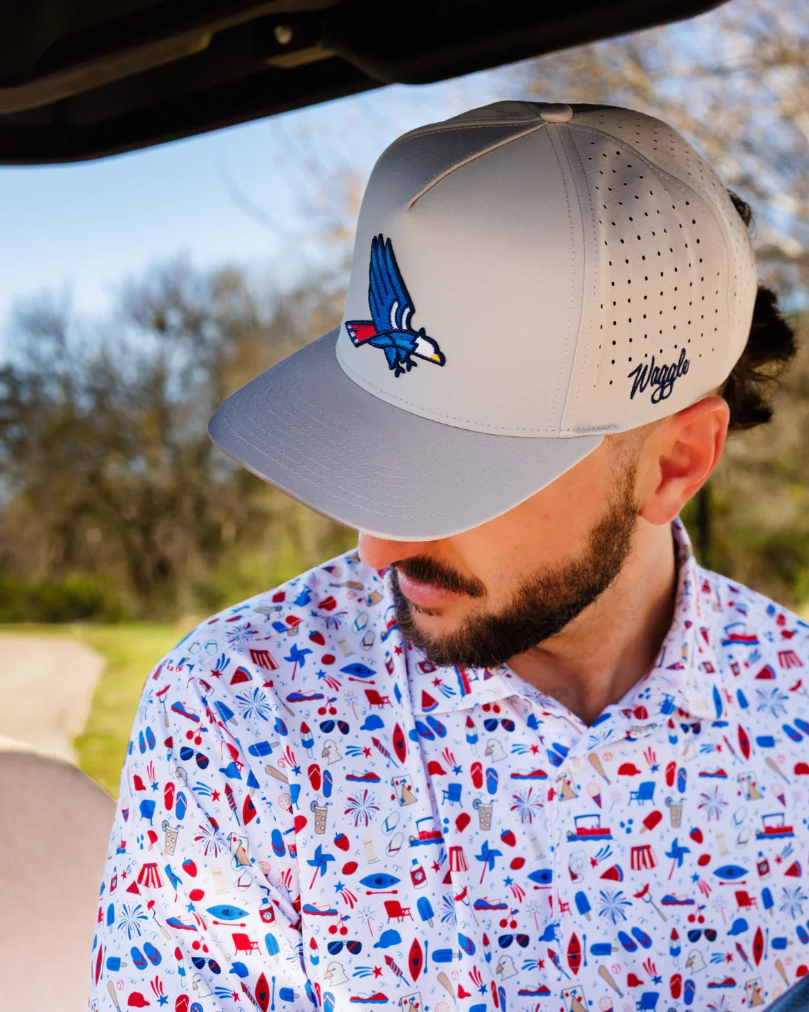 Waggle Original Snapback Hat - The Patriot