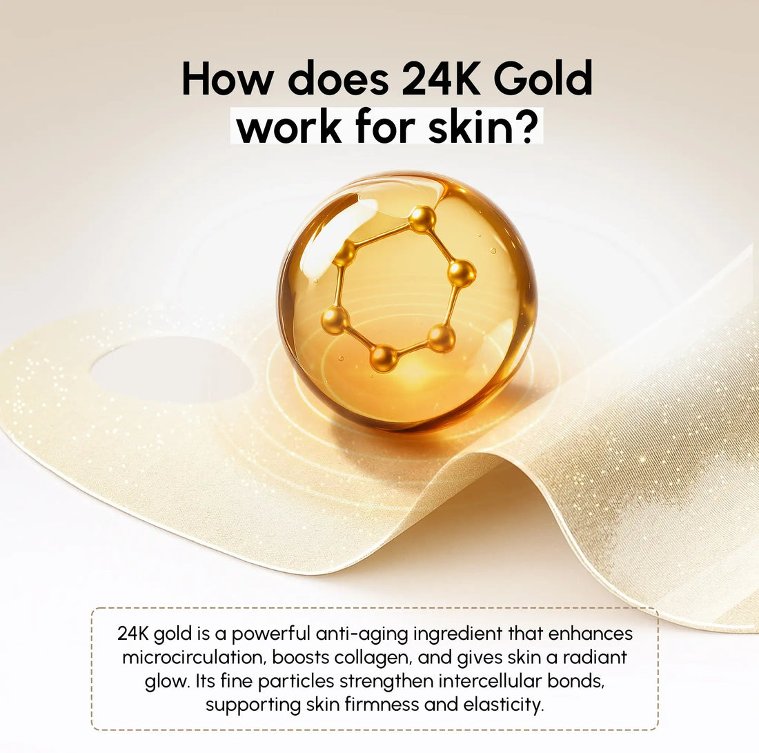 24K Gold V-Line Lifting Mask 20 PCS