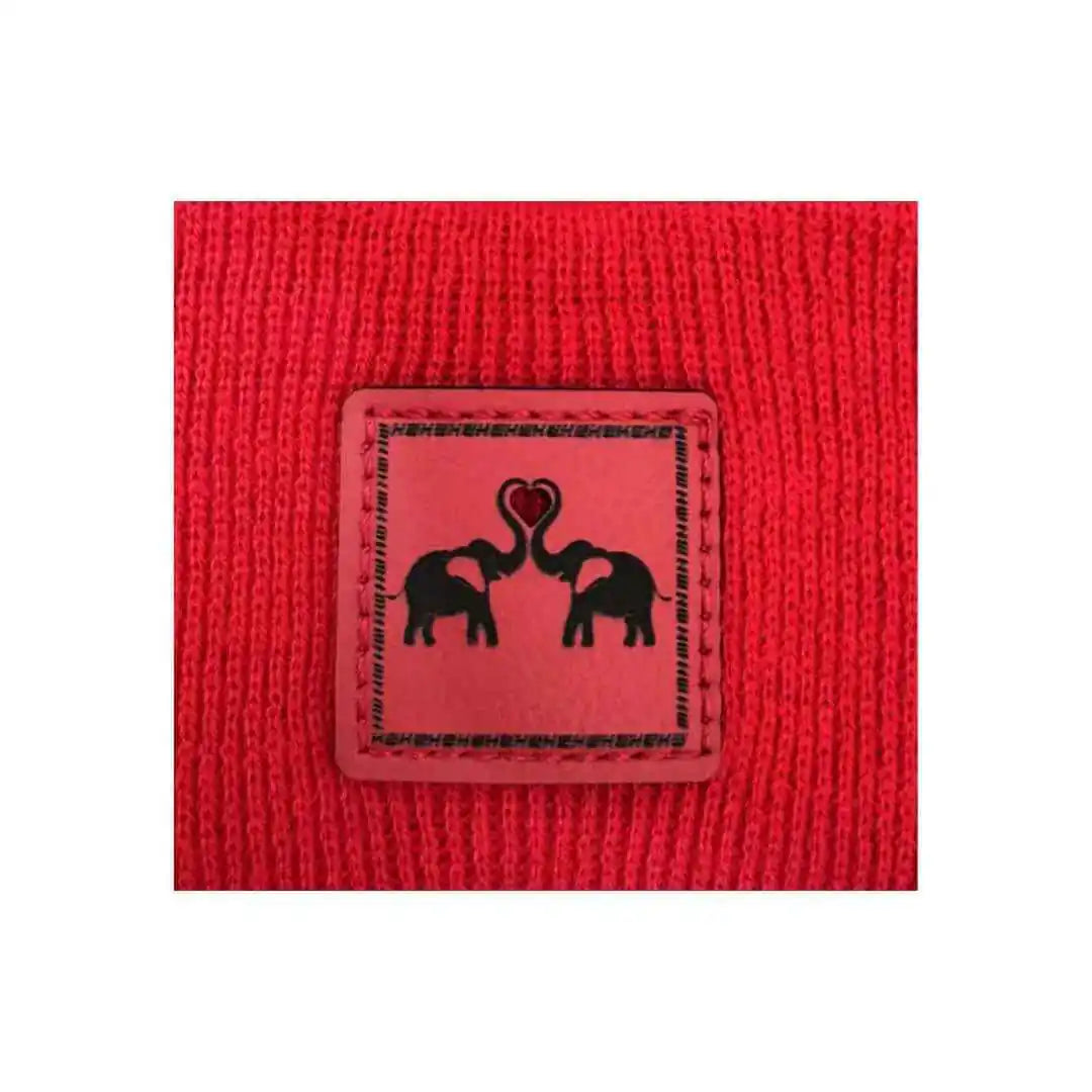 Valentine's Day H Stitch Beanie, Elelove Elephants