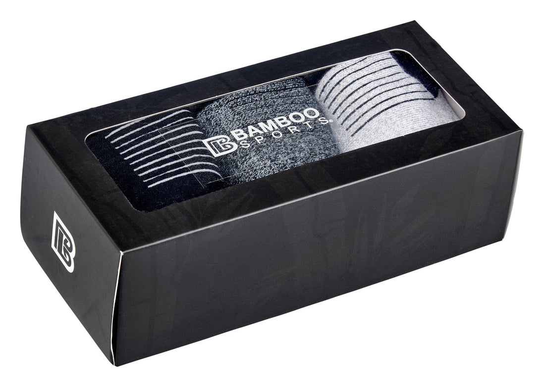 Premium Bamboo Rayon Quarter High Crew Socks