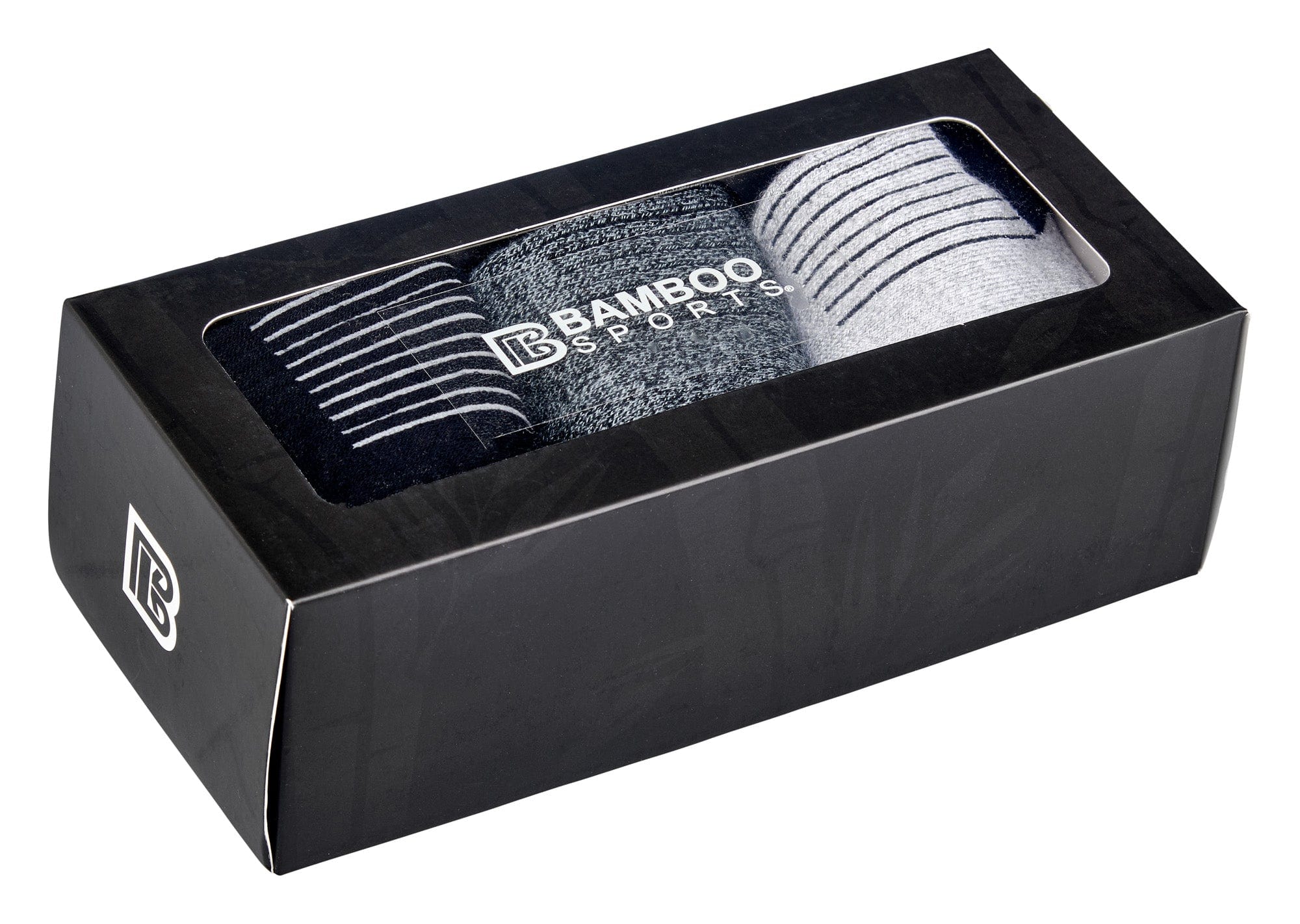 Premium Bamboo Rayon Quarter Crew Socks - 3 Pair Gift Box