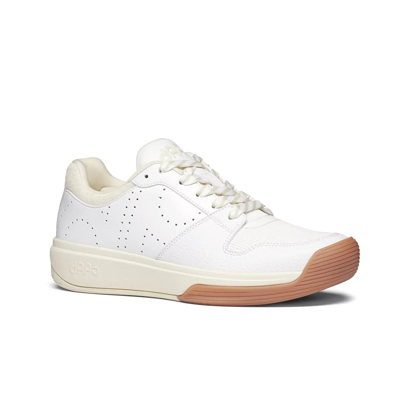 DAPS DESI Low – White/Cream – Women’s Pickleball Shoes