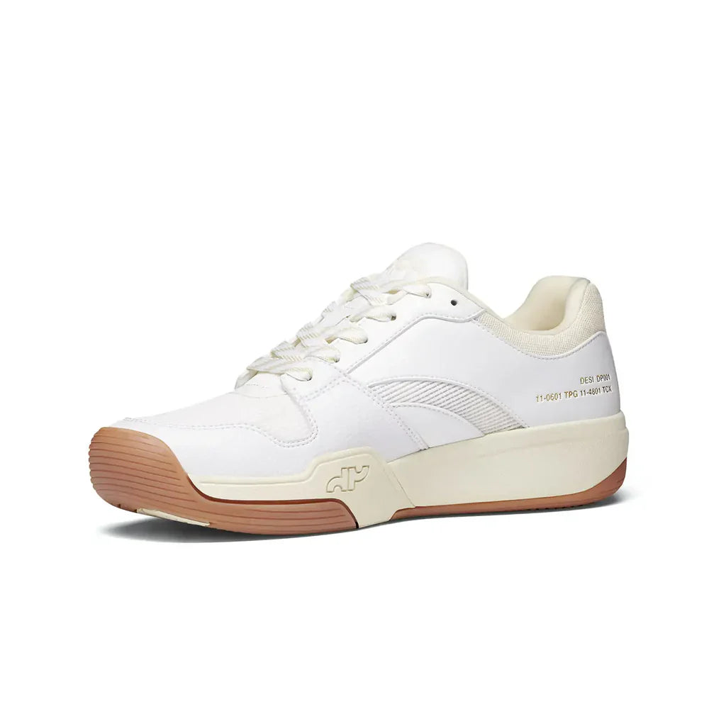 DAPS DESI Low – White/Cream – Men’s Pickleball Shoes