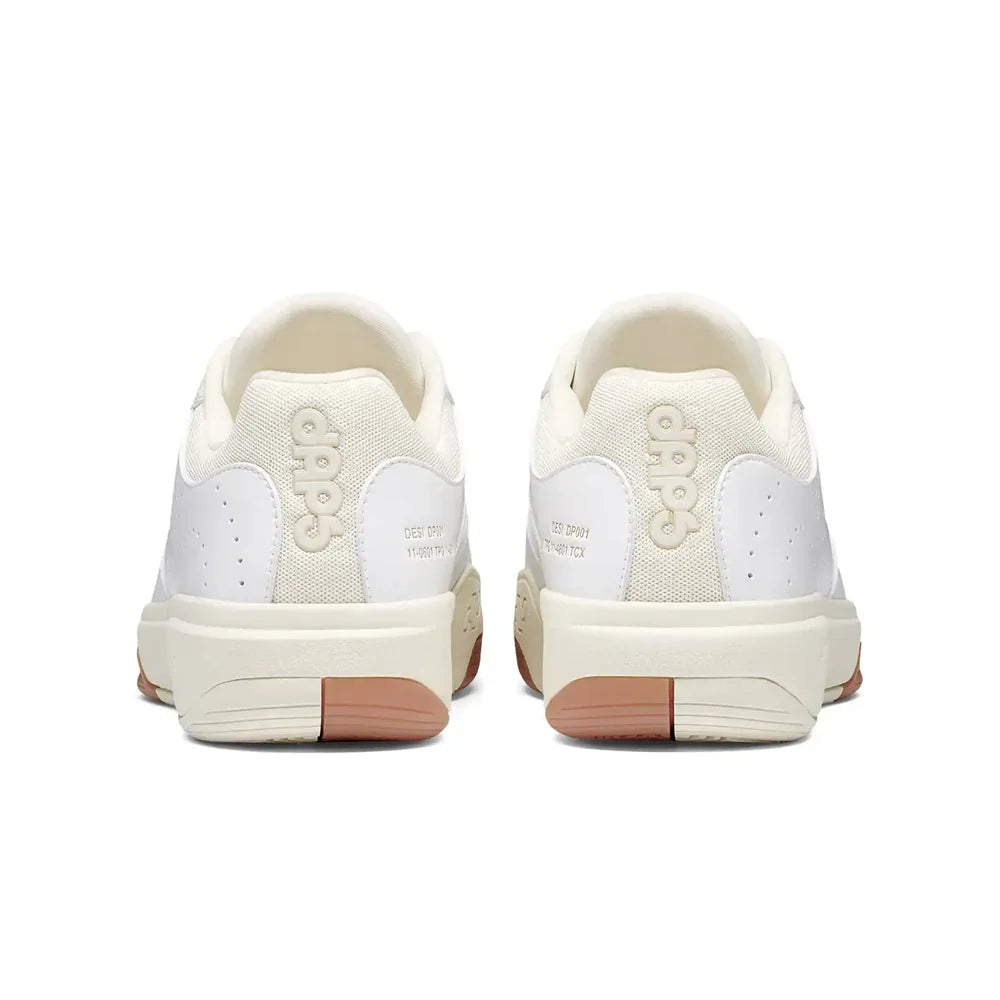DAPS DESI Low – White/Cream – Women’s Pickleball Shoes