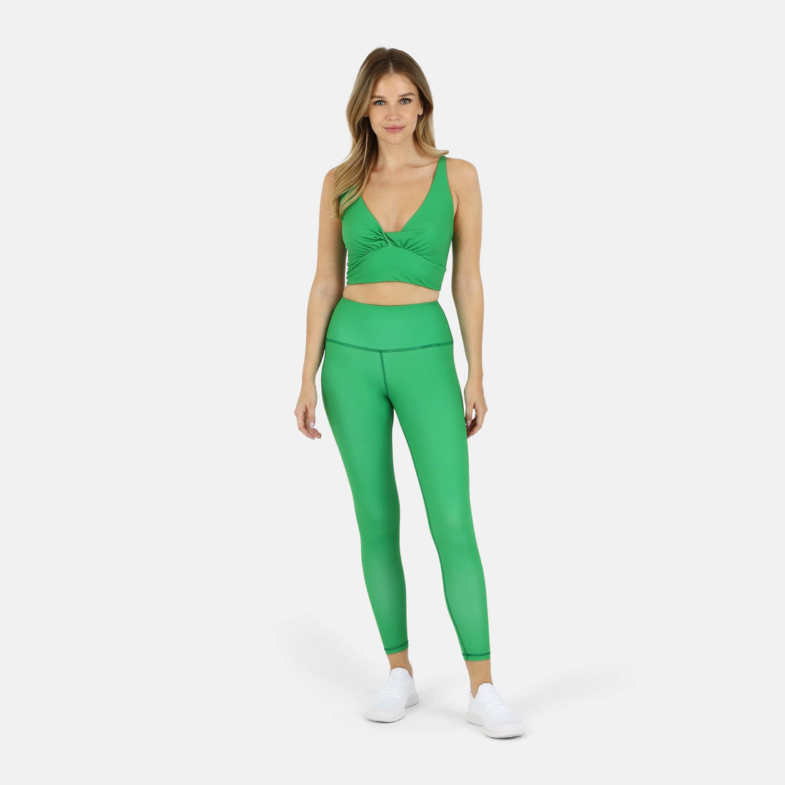 Ada Organic Cotton Twist Around Sports Bra
